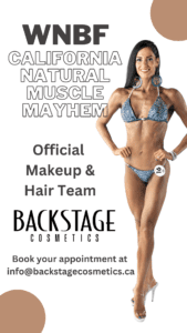 Back Stage Makeup & Hair Team WNBF Natural Muscle Mayhem Vendor